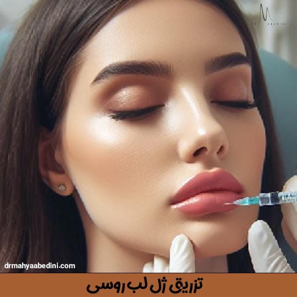 Russian lip gel injection